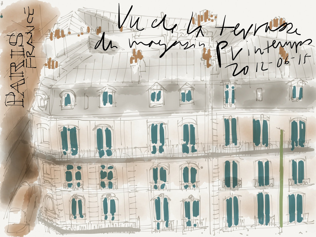 Building typique de Paris
